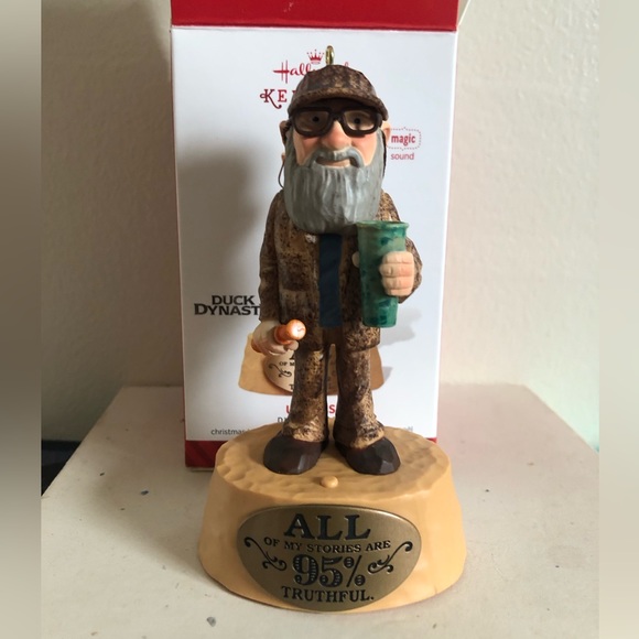 Hallmark Keepsake ‘Duck Dynasty: Talking Uncle Si’ Ornament - Picture 5 of 8
